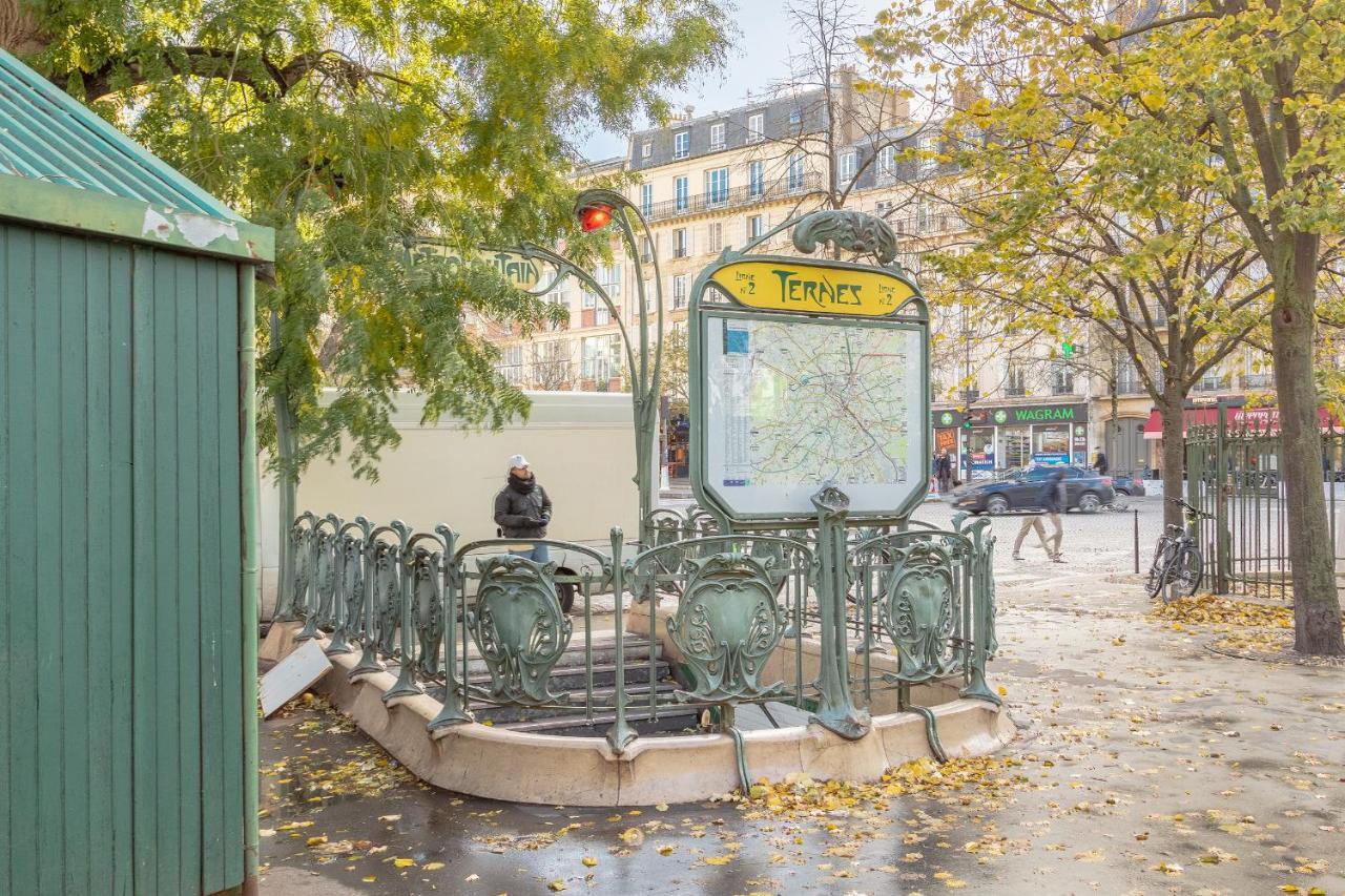 Ternes Cozy Studio Parigi Esterno foto